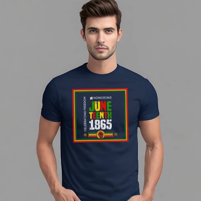 Att hedra den Junetteonde 1865-berömda friheten T Shirt (Skapare uppladdad)