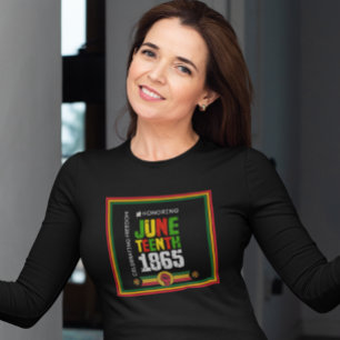 Att hedra den Junetteonde 1865-berömda friheten T Shirt