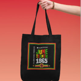 Att hedra den Junetteonde 1865-berömda friheten Tygkasse