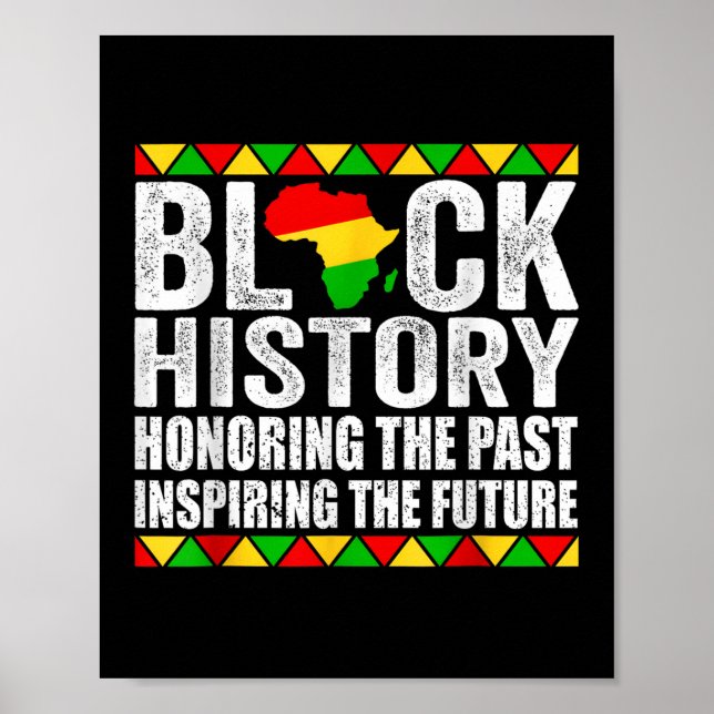 Att hedra den senaste inspirerande framtida svarta poster (Framsidan)