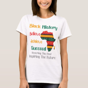 Att hedra den senaste inspirerande framtida svarta t shirt