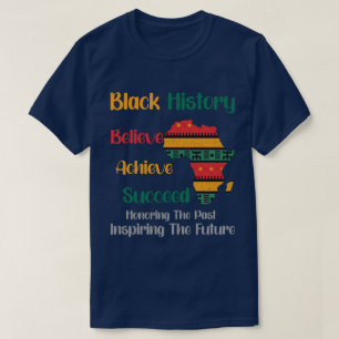 Att hedra den senaste inspirerande framtida svarta t shirt