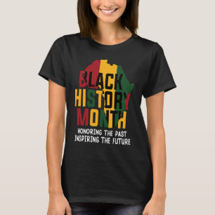 Att hedra den tidigare inspirerande framtida svart t shirt