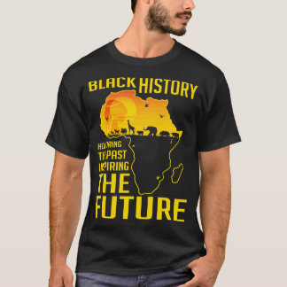 Att hedra den tidigare inspirerande framtida svart t shirt