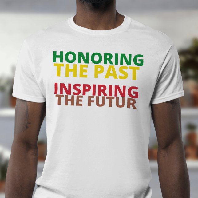 Att hedra det förflutna som inspirerat den kommand t shirt (Skapare uppladdad)