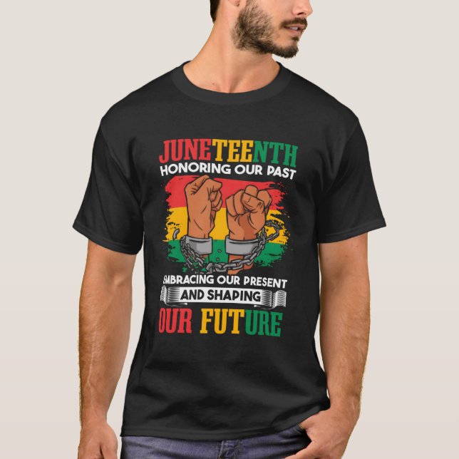 Att hedra vår 4:e juli 1865 Junth T Shirt (Framsida)