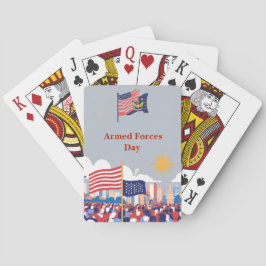 Att hedra våra hjältar: De väpnade styrkornas dag Casinokort