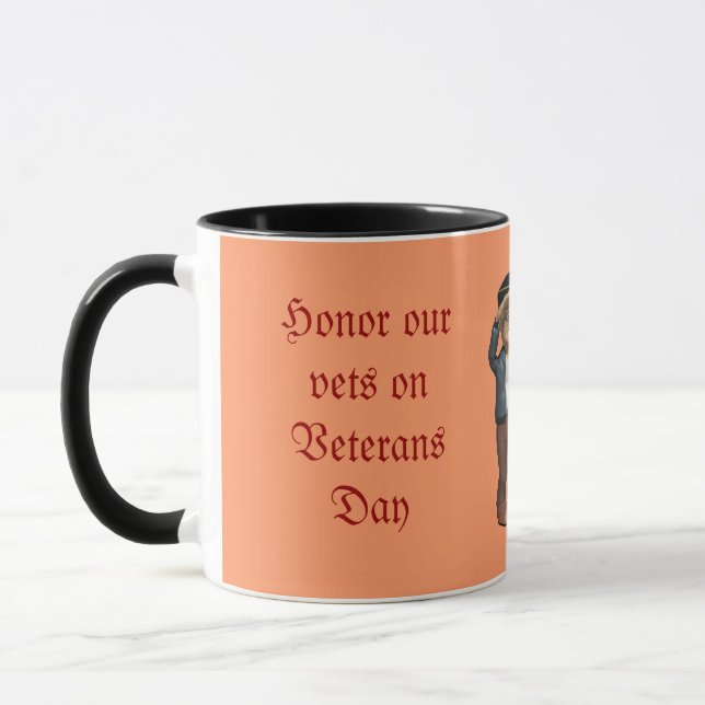 Att hedra våra veteraner - mugg (Vänster)
