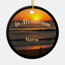 Att hitta fred julgransprydnad keramik