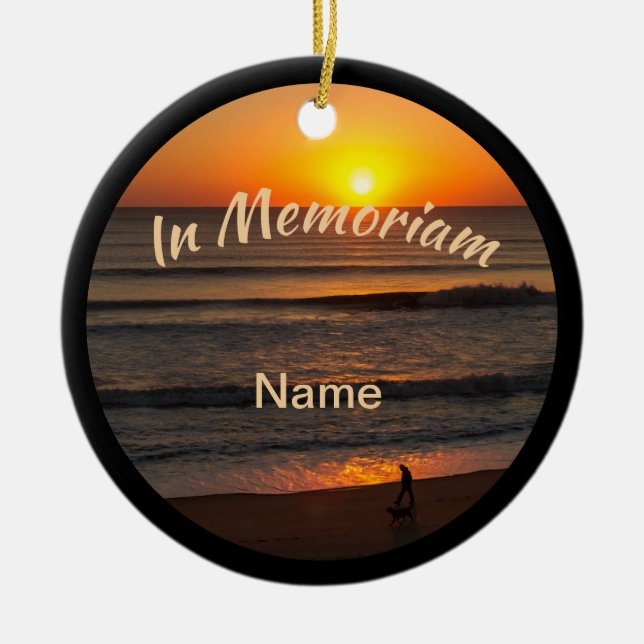 Att hitta fred julgransprydnad keramik (Framsidan)