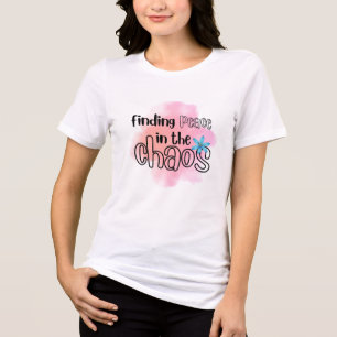 Att hitta fred t shirt