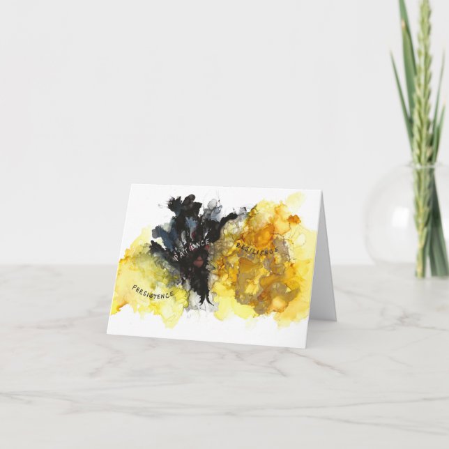 Att hitta lugnen i kaoset kort (Framsida)