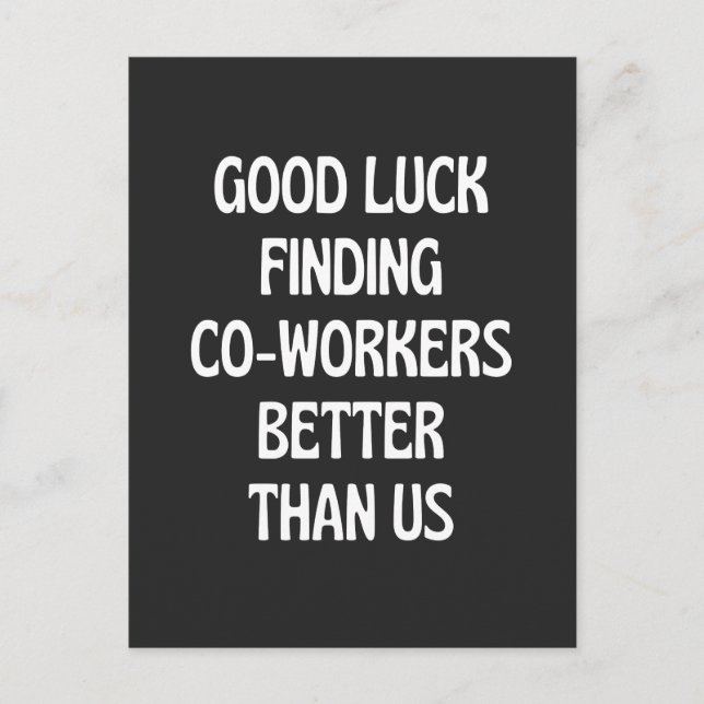 Att hitta medarbetare i lycka till är bättre än vi helg vykort (Framsida)