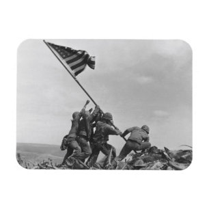 Att höja Flagga på Iwo Jima Magnet