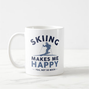 Att hoppa får mig att Lycklig inte så mycket Kaffemugg