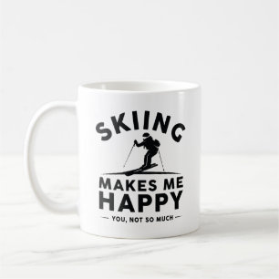Att hoppa får mig att Lycklig inte så mycket Kaffemugg