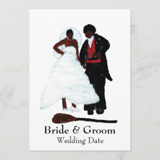 Att hoppa över kvasten inbjudan