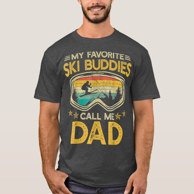 Att hoppa över mina favoritskidbuddister kallar mi t shirt (Framsida)
