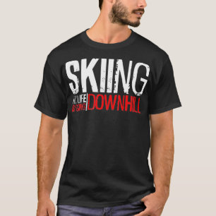 Att hoppa över mitt liv är på nedgång, Snö Mountai T Shirt