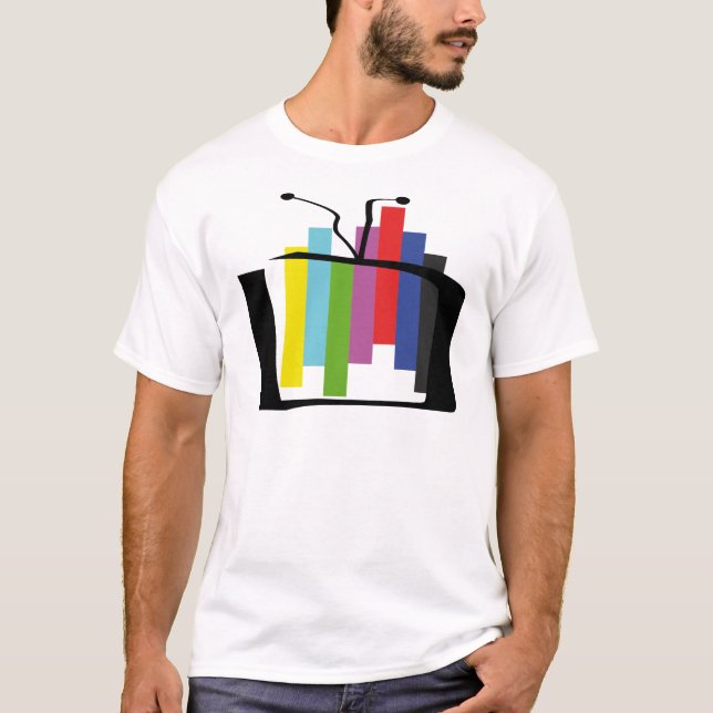 Att hoppa testar kortet t-shirt (Framsida)