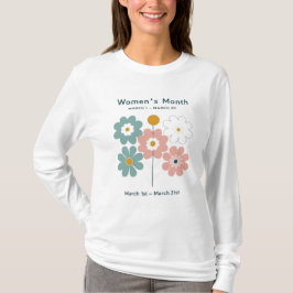 Att hylla kvinnornas styrka och inspiration t shirt