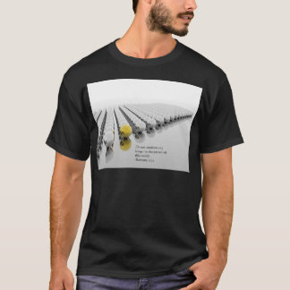 Att inordna sig inte t-shirt