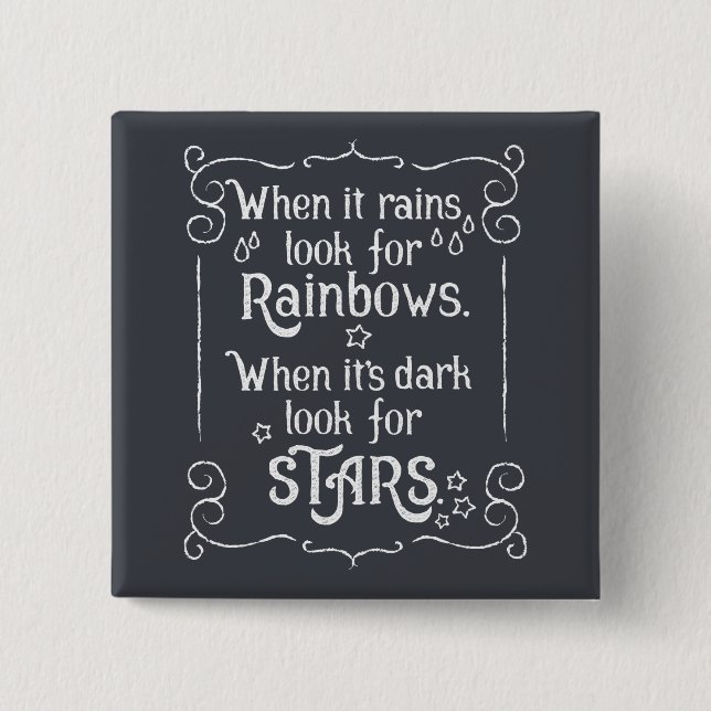 Att inspirera, när det regnar och mörk klämmer knapp (Framsida)