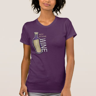 Att inte gnälla, vin t shirt
