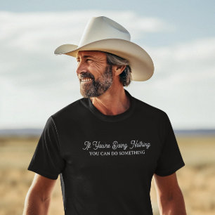 Att inte göra någonting..   Funny Pension T Shirt