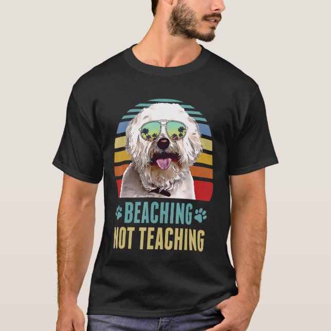 Att inte lära sig Bichons Frise, Hund, sommar T Shirt (Framsida)