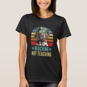Att inte lära sig engelska Setter, Hund T Shirt
