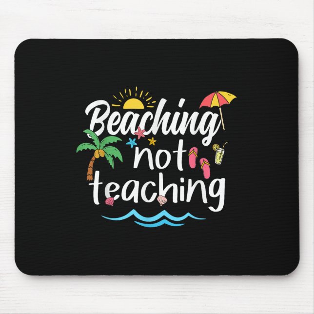 Att inte lära sig sommar Vacation Brak Teache Musmatta (Framsidan)