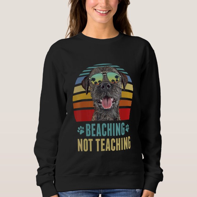 Att inte undervisa Gräns Terrier-Hund, sommar T Shirt (Framsida)