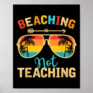 Att inte undervisa lärarläge utanför sommar-Vaca Poster