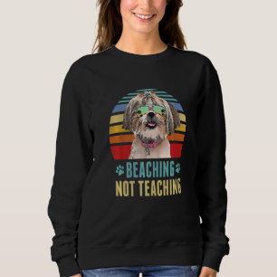 Att inte undervisa Shih Tzu Hund Lärare sommaren T Shirt