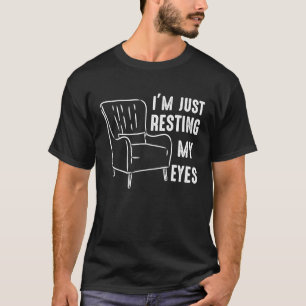 Att jag bara återställer min Ögon Manar Vintage Pa T Shirt