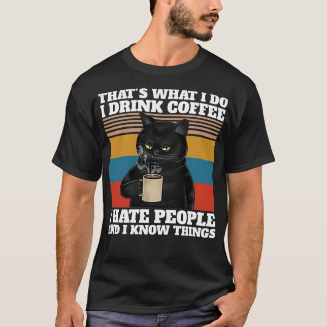 Att jag dricker vårdsartiklar t shirt (Framsida)