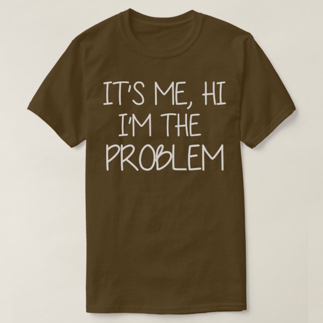 att jag tror på problemet t shirt (Design framsida)