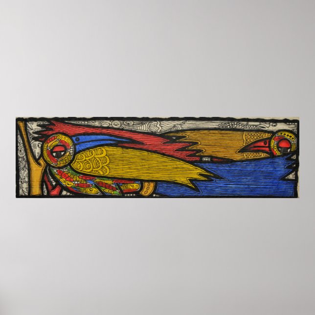 Att jaga fåglar poster (Framsidan)