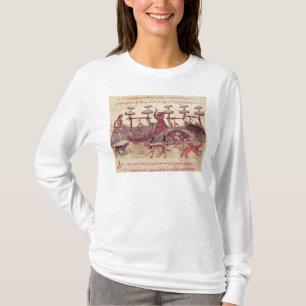 Att jaga med förtjänar tee shirt