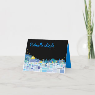 Att jämra sig den bat mitzvah väggIsrael puben Tack Kort