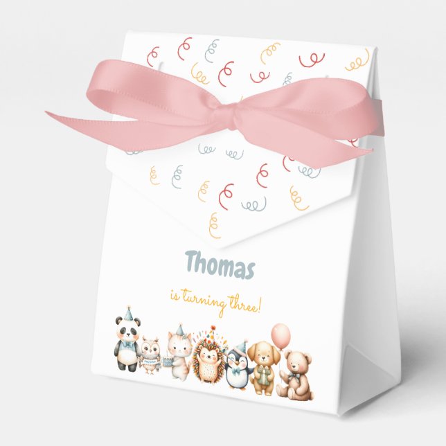 Att kalla alla födelsedagsfester för smådjur presentaskar (Framsidan Sidan)