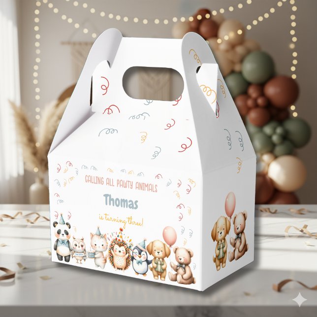 Att kalla alla födelsedagsfester för smådjur presentaskar (Skapare uppladdad)