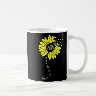 Att kallas mormor mors dag solros familj kaffemugg