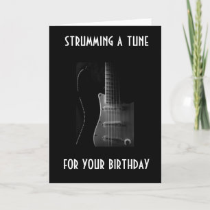 ATT KAMMA EN TUNE FÖR DIN BIRTHDAY KORT