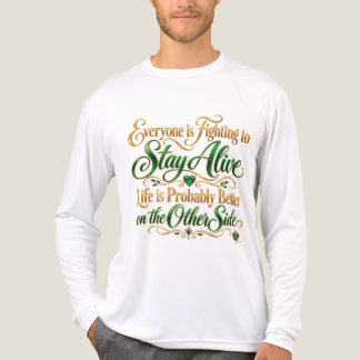 Att kämpa för att överleva t shirt