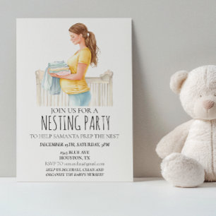 Att kapa Party Baby Shower Party är att föredra i Inbjudningar