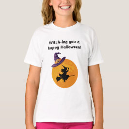 Att kasta en happy halloween! t shirt