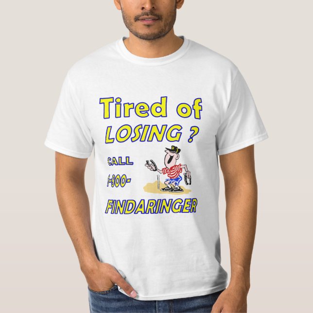 Att kasta för hästsko värderar utslagsplatsen tee shirt (Framsida)