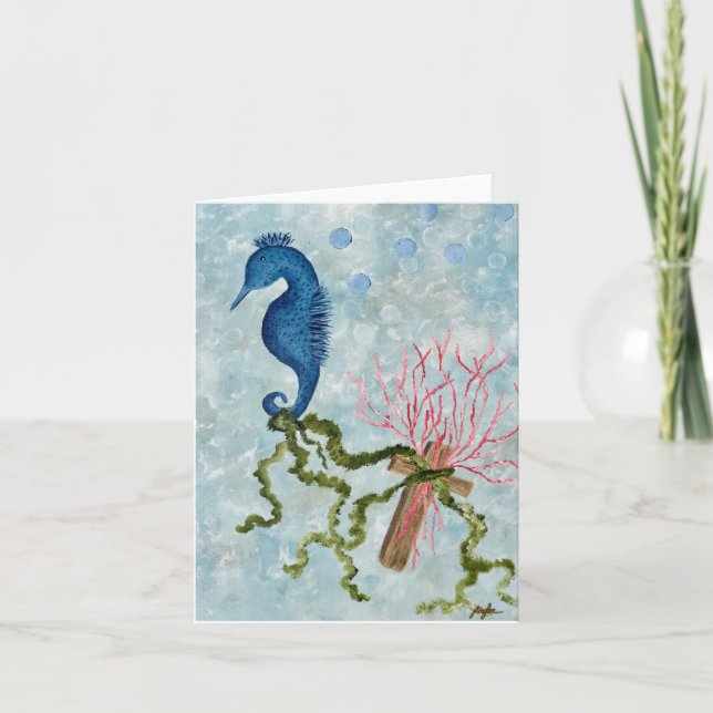 Att klamra sig fast vid kor anteckningskort (Framsida)